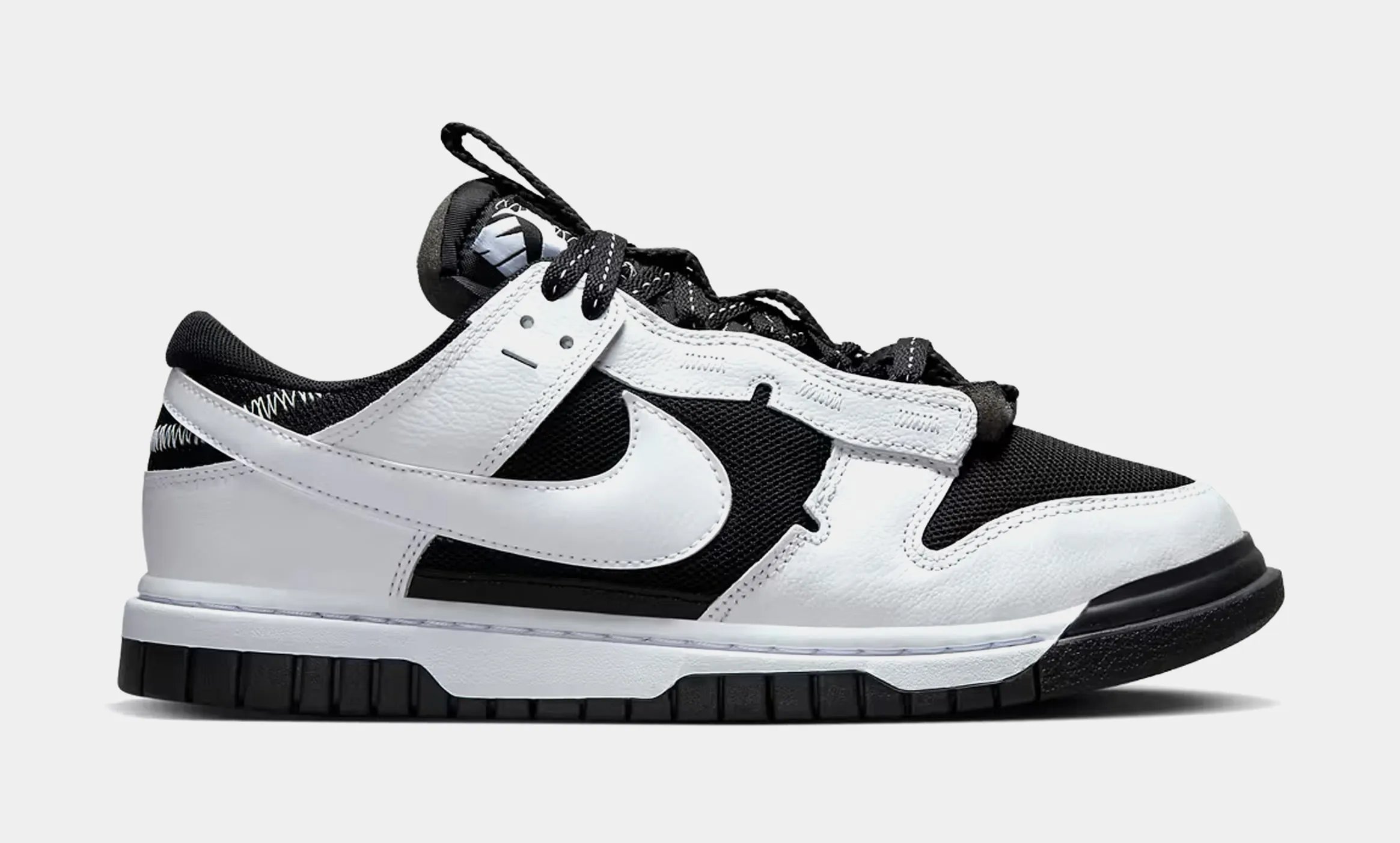 Dunk Low Remastered Reverse Panda Mens Lifestyle Shoes (Black/White)