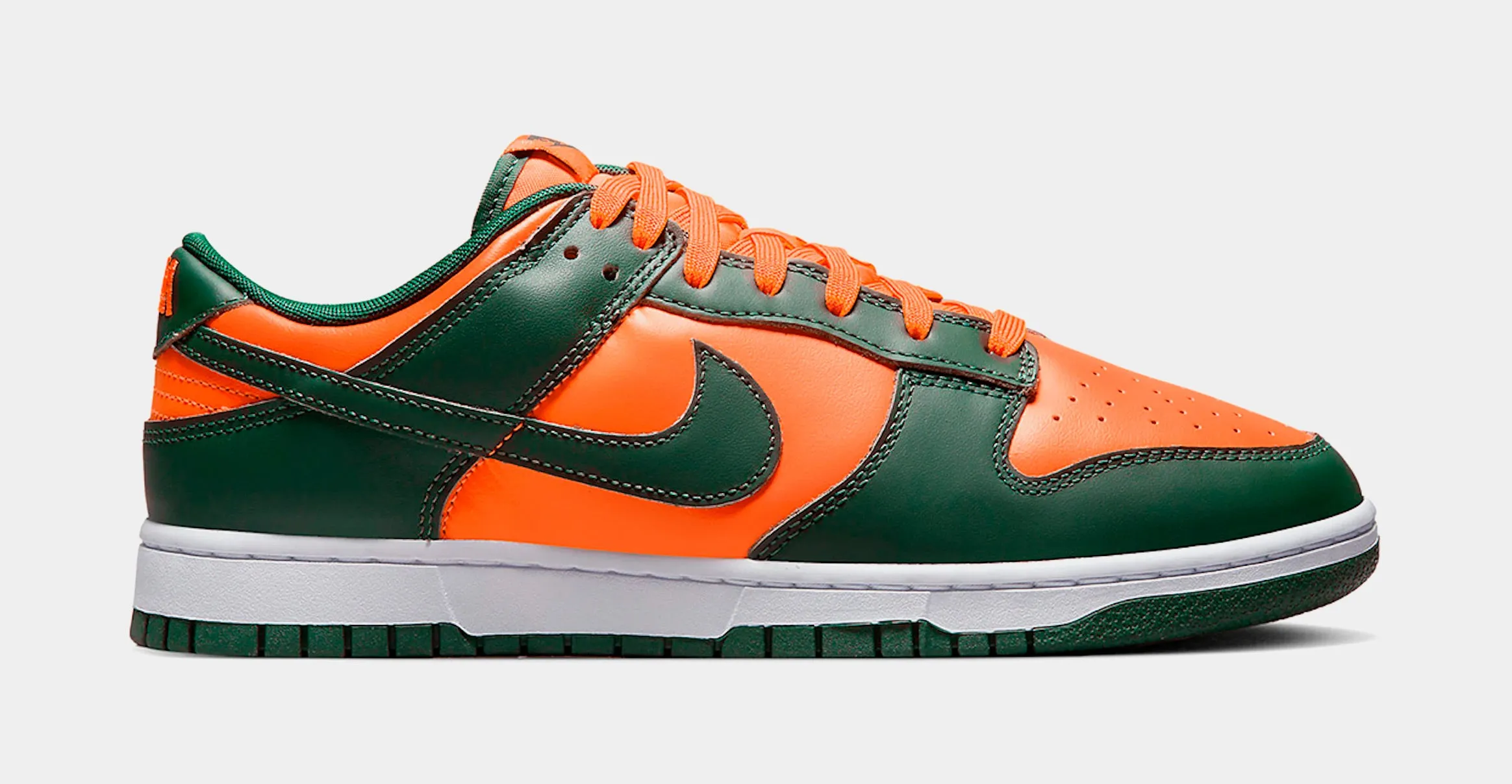 Dunk Low Team Dark Green Orange Mens Lifestyle Shoes (Green/Orange) Limit One Per Customer