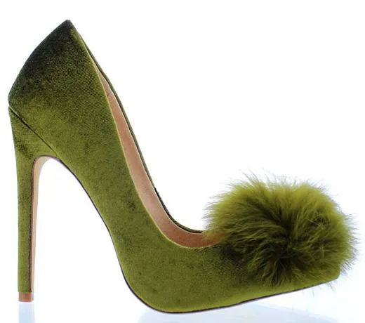 EGO FUR POM OLIVE