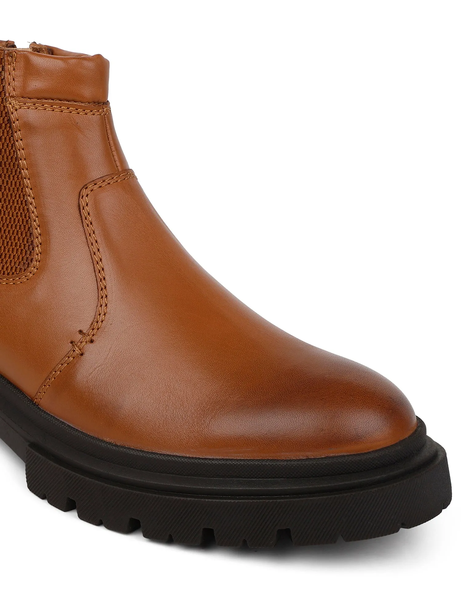 Ezok stan Brown chelsea casual boots shoes