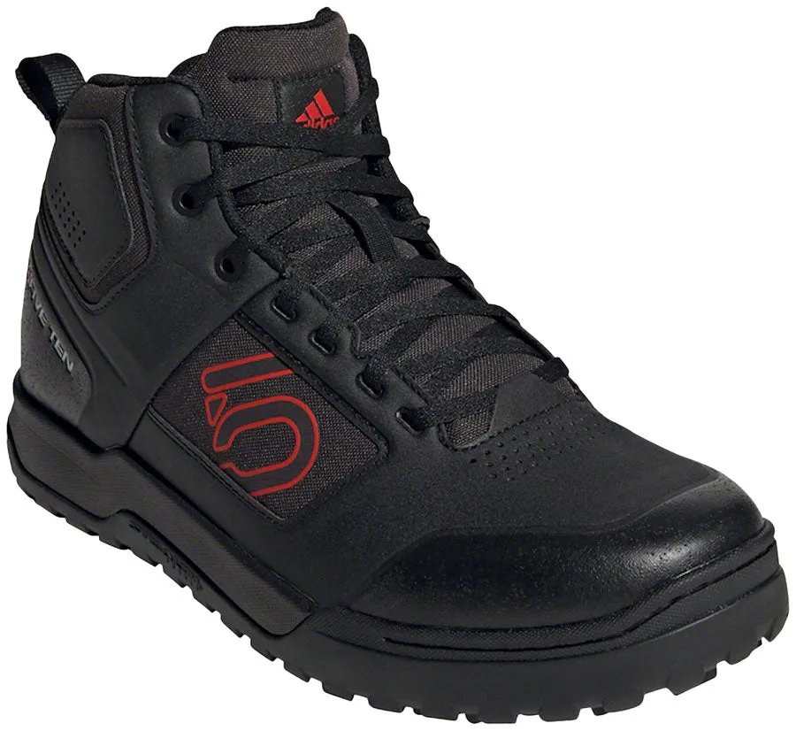 Five Ten Impact Pro Mid Flat Shoe - Men's, Core Black/Red/Core Black