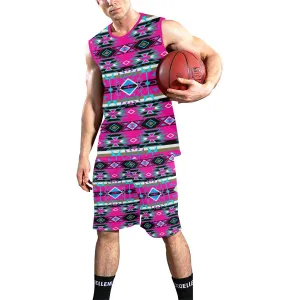 Force of Nature Sunset Storm Basketball Uniform