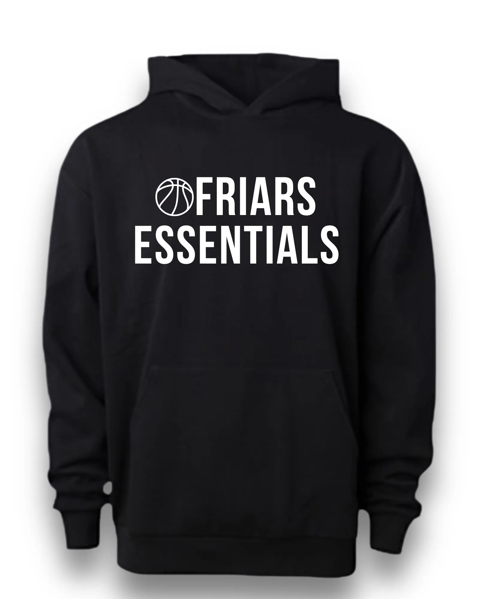 Friars Essential - Super Black Hoodie