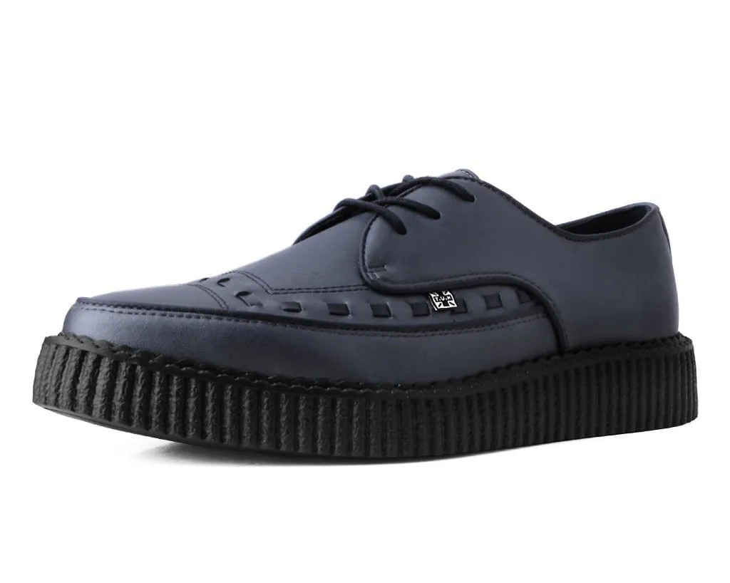 Gunmetal TUKskin™ Lace Up Creeper