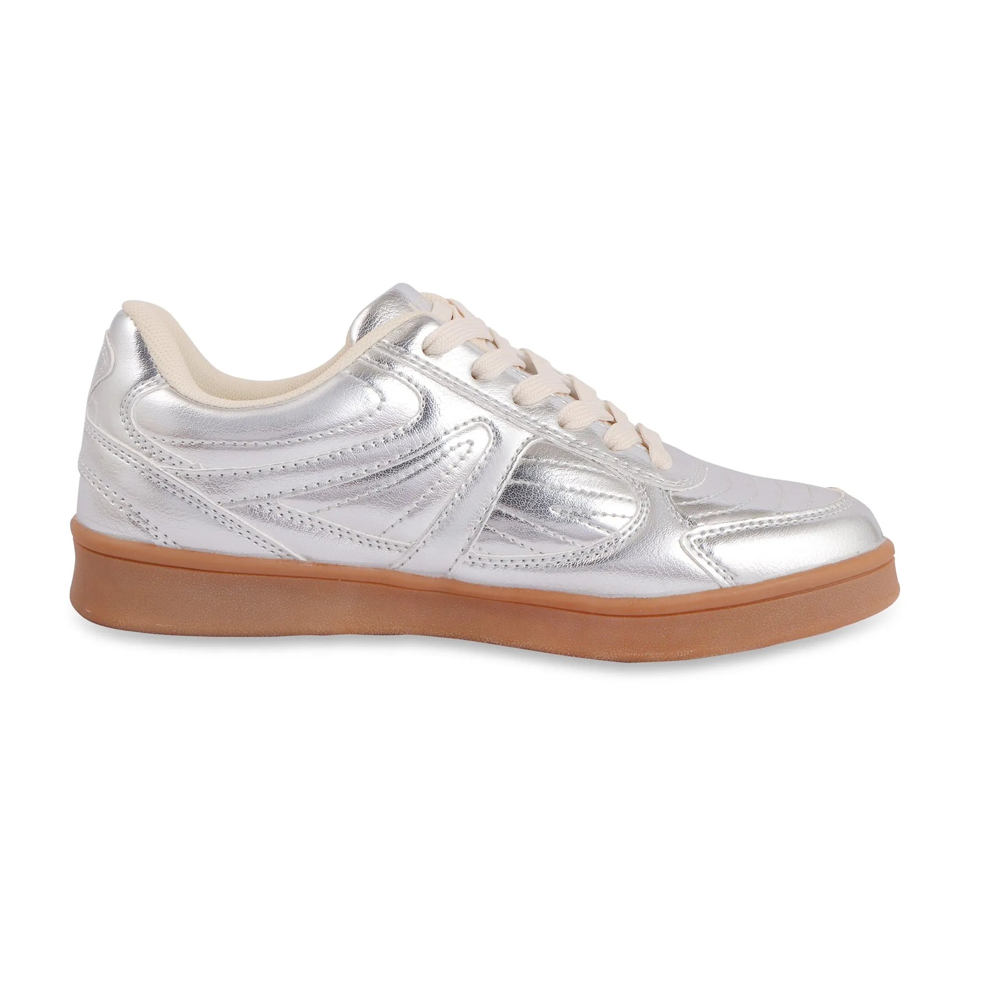 Hamster London Haven Kicker Party Silver Sneakers