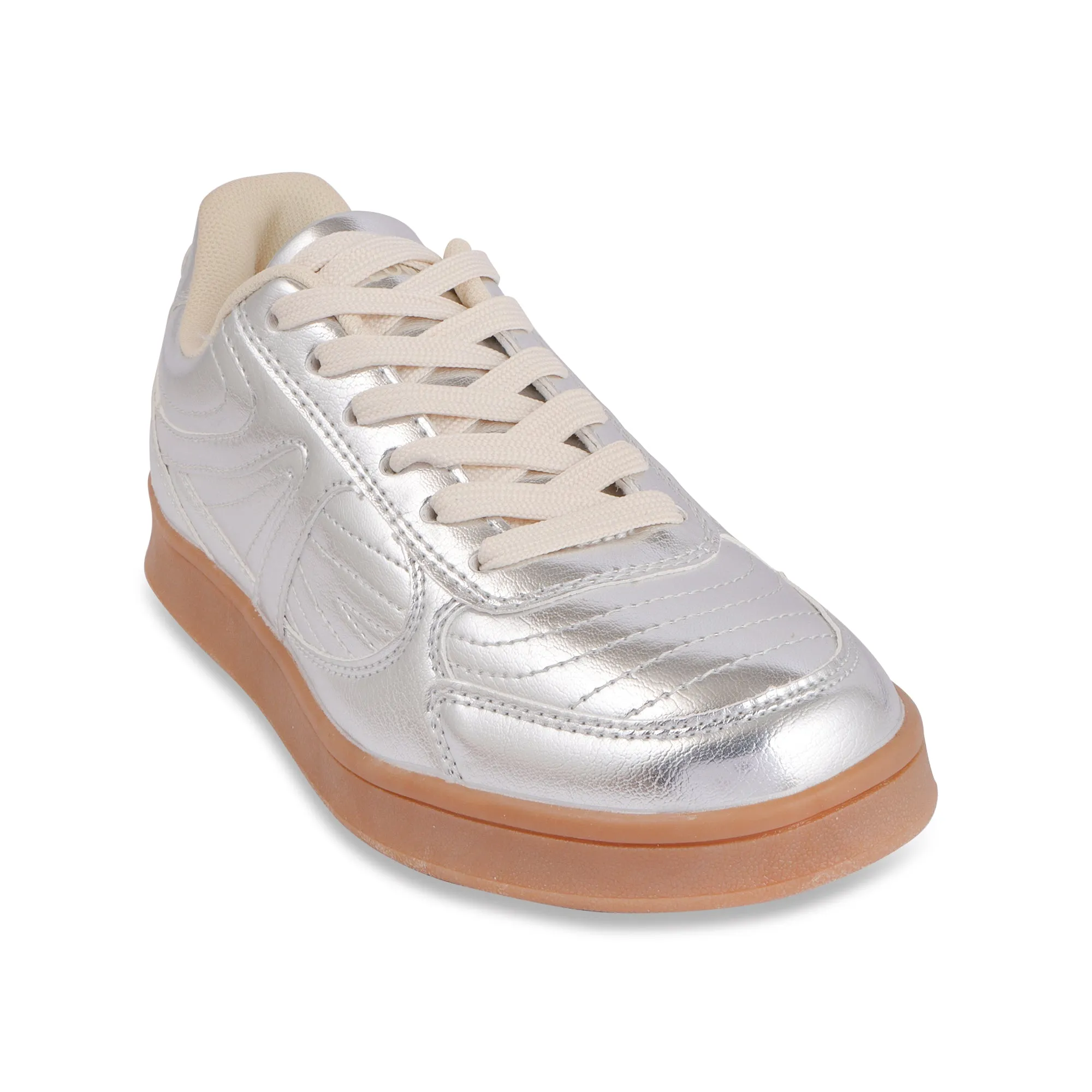 Hamster London Haven Kicker Party Silver Sneakers