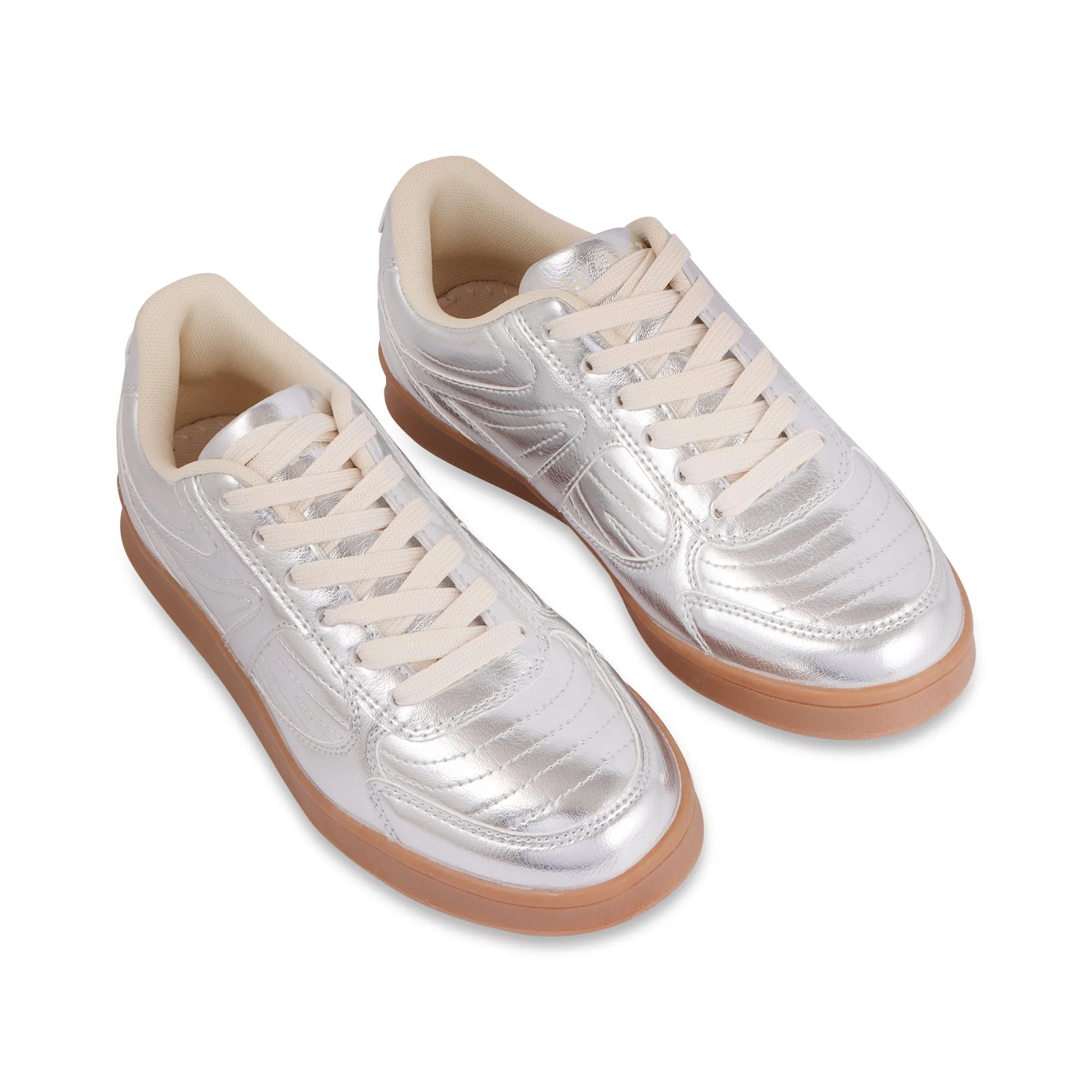 Hamster London Haven Kicker Party Silver Sneakers