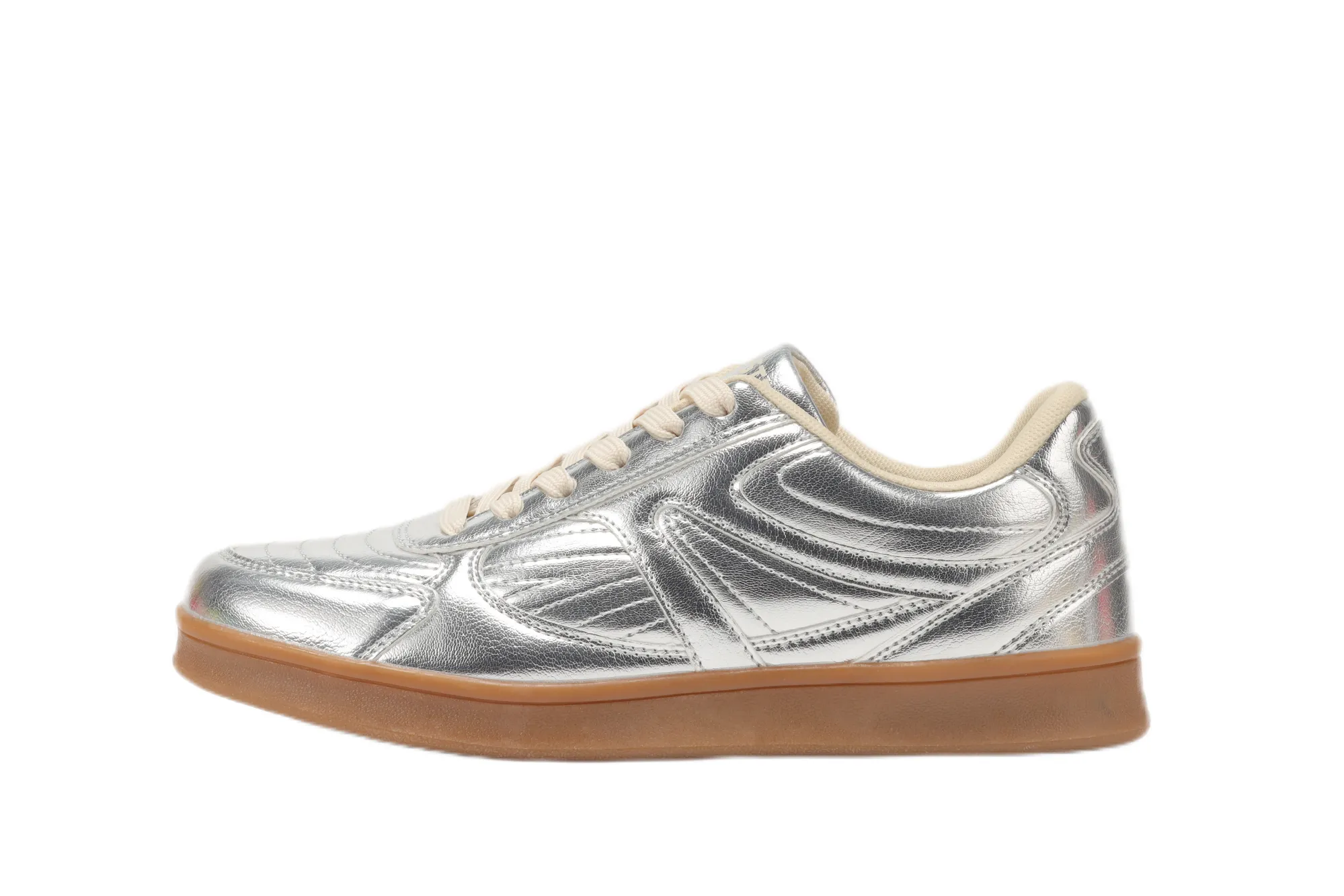 Hamster London Haven Kicker Party Silver Sneakers