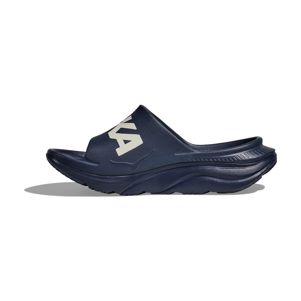 HOKA All Gender Ora Athletic Slide Varsity Navy/White