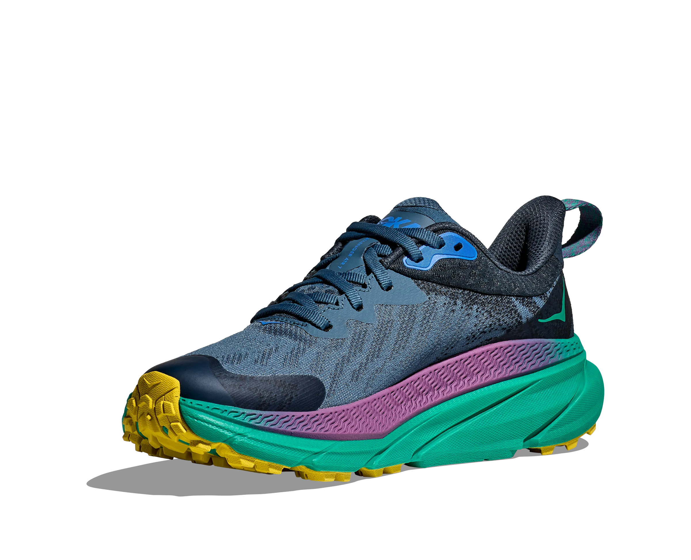 Hoka Mens Trainer Challenger ATR 7 GTX Real Teal/Tech Green