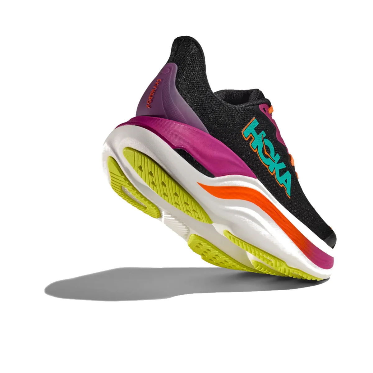 Hoka Skyward X Mens | Black / Electric Aqua