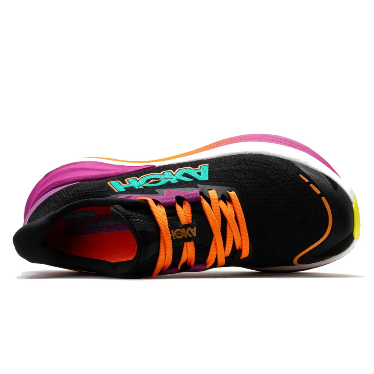 Hoka Skyward X Mens | Black / Electric Aqua