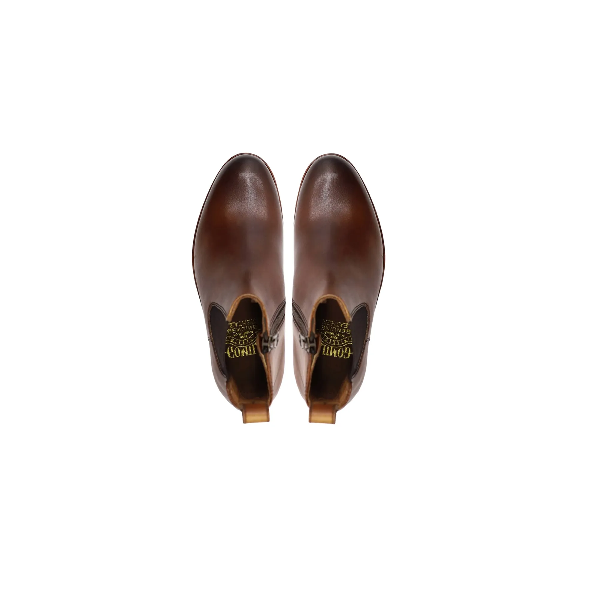 Huriyya - Kid's Brown Calf Leather Chelsea Boot (5-12 Years Old)