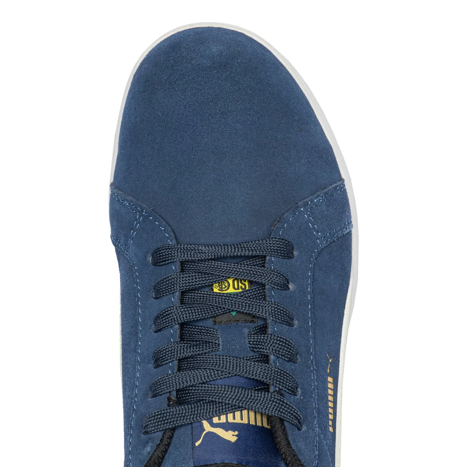 Iconic Suede Navy Low Composite Toe Safety Shoes 640023