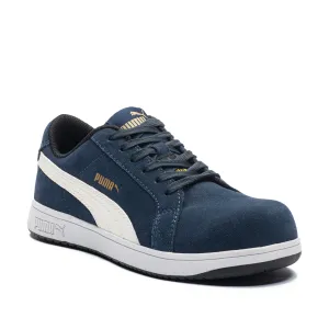 Iconic Suede Navy Low Composite Toe Safety Shoes 640023