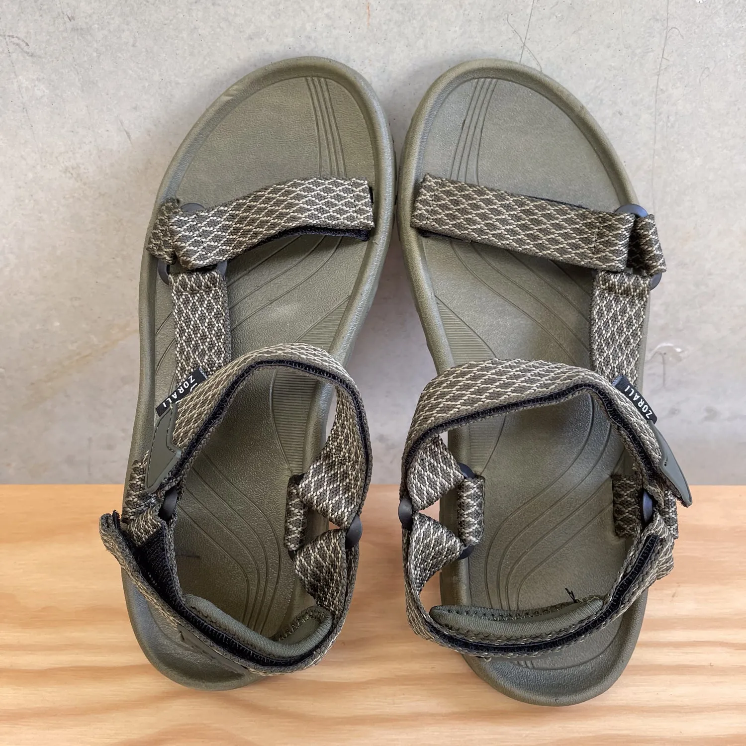 Impeccably Imperfect Trailblazer Sandal Olive