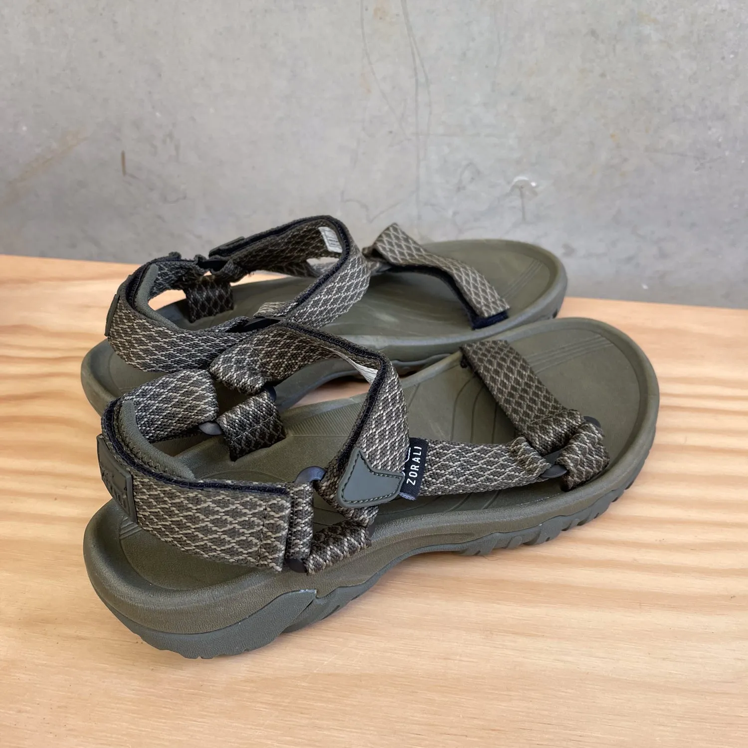 Impeccably Imperfect Trailblazer Sandal Olive