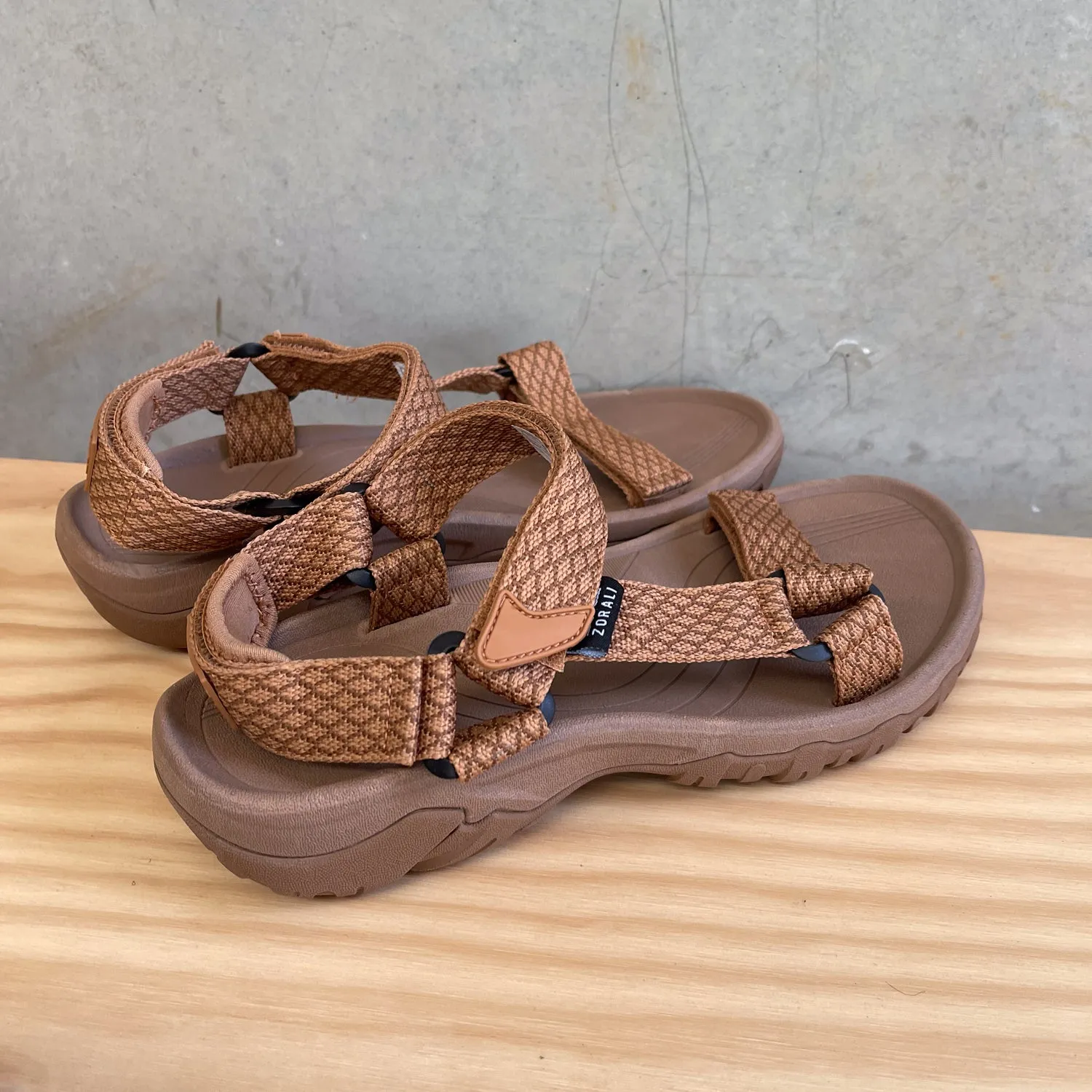 Impeccably Imperfect Trailblazer Sandal Tan