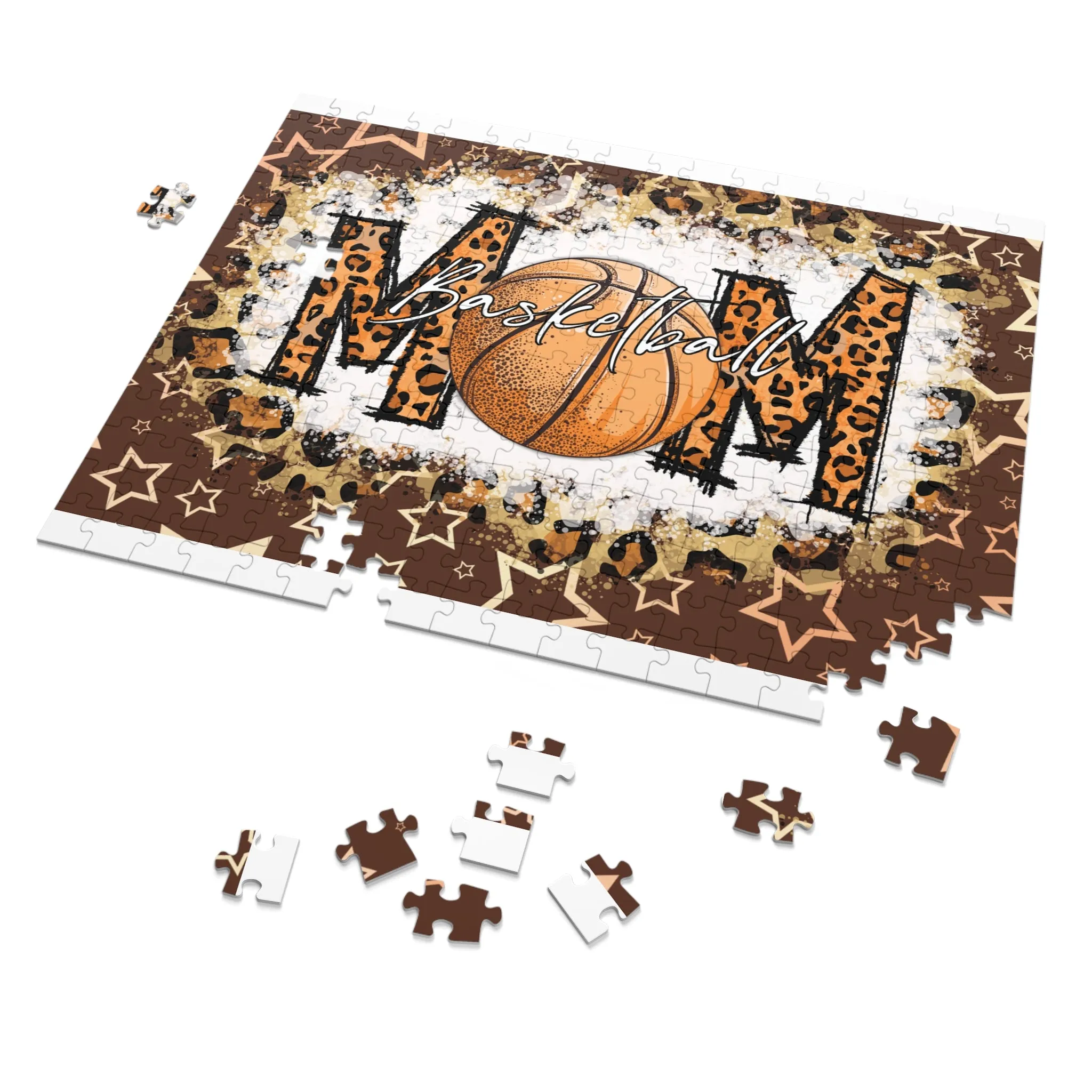 Jigsaw Puzzle in Tin, Basketball Mom, Personalised/Non-Personalised, awd-407 (30, 110, 252, 500,1000-Piece)