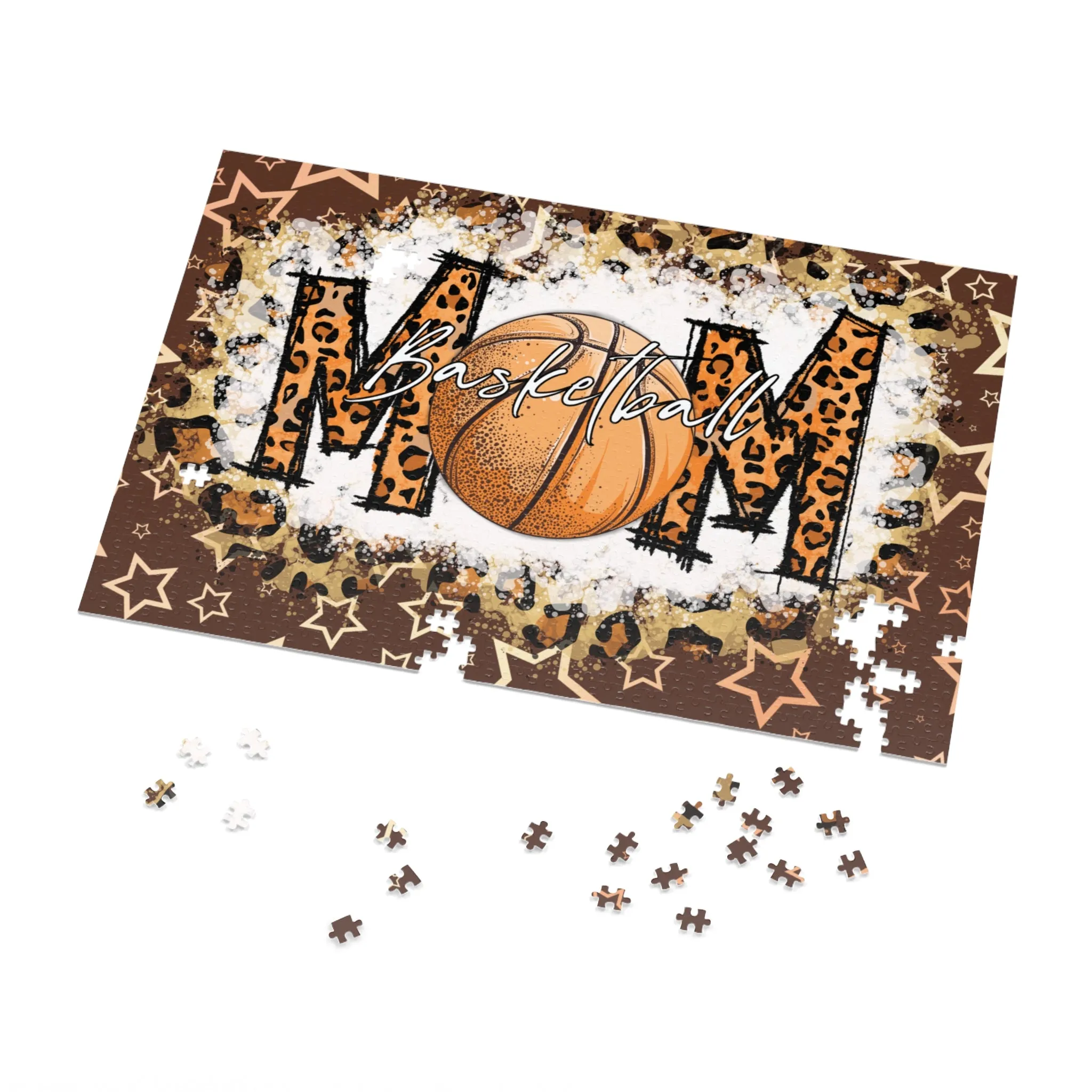 Jigsaw Puzzle in Tin, Basketball Mom, Personalised/Non-Personalised, awd-407 (30, 110, 252, 500,1000-Piece)