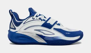 Kai 1 College Grade School Basketball Shoes (Blue/White/Silver)