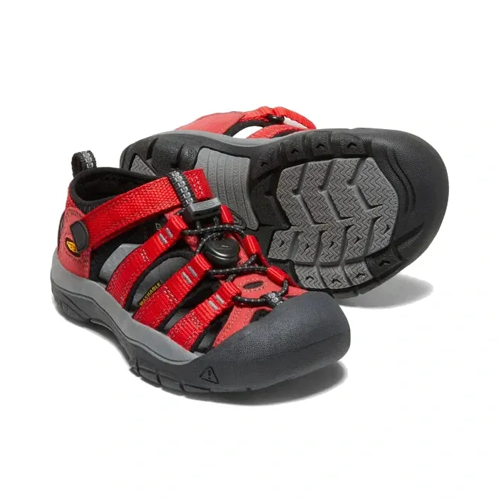 Keen Little Kids' Newport H2 (Sizes 8 - 13) - Ribbon Red/Gargoyle