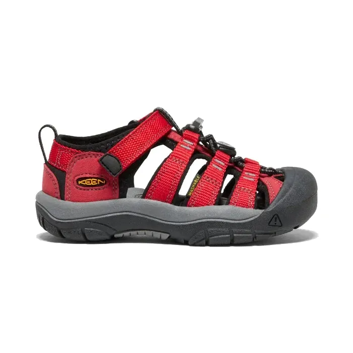 Keen Little Kids' Newport H2 (Sizes 8 - 13) - Ribbon Red/Gargoyle