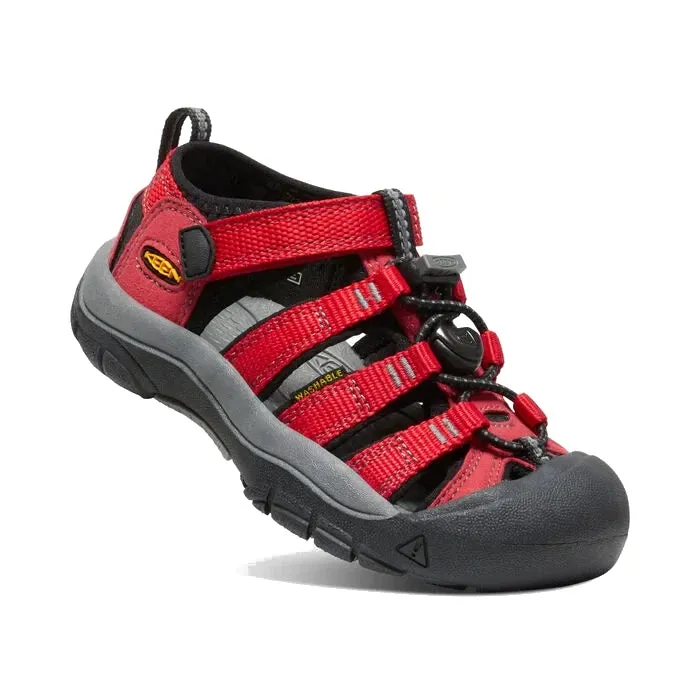 Keen Little Kids' Newport H2 (Sizes 8 - 13) - Ribbon Red/Gargoyle