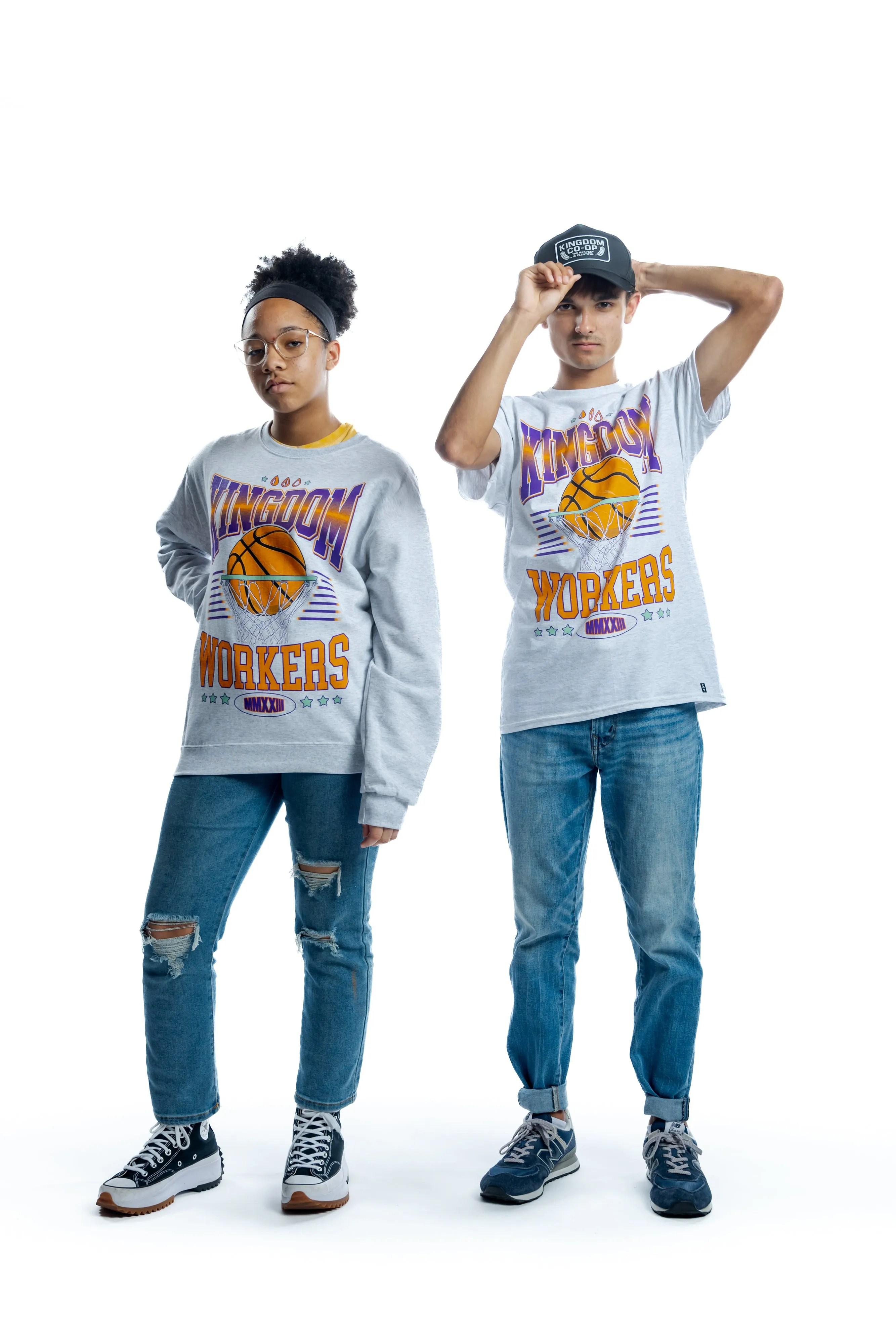 Kingdom Workers Basketball Crewneck