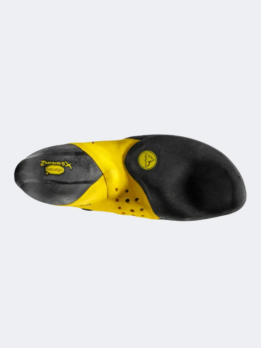 La Sportiva Solution Comp Men Climbing Shoes Black/Yellow