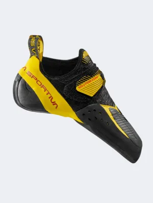 La Sportiva Solution Comp Men Climbing Shoes Black/Yellow