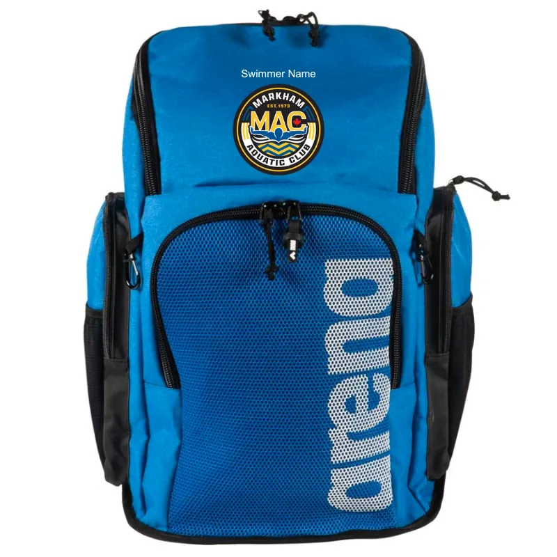 MAC TEAM BACKPACK 45 - ROYAL - EMBROIDERED