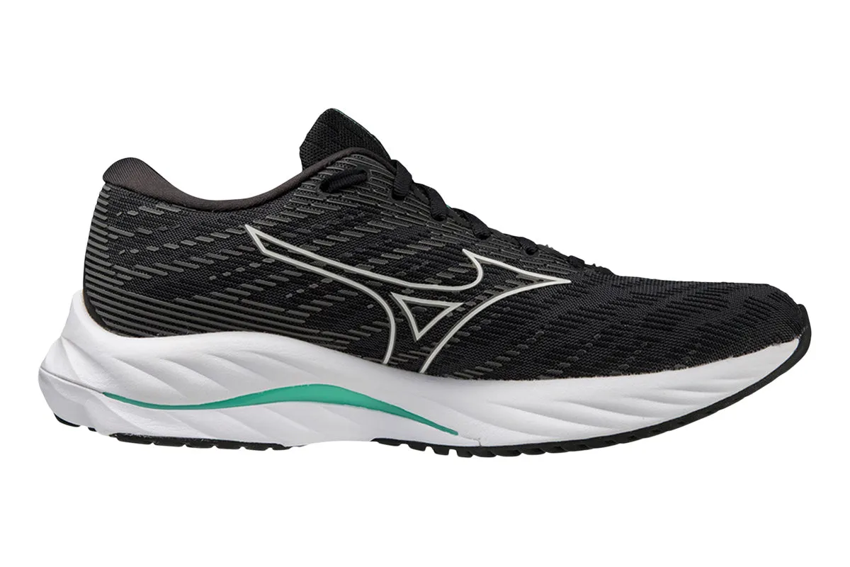 Mizuno Wave Rider 26 B Black/Nimbus Cloud/Biscay Green Womens