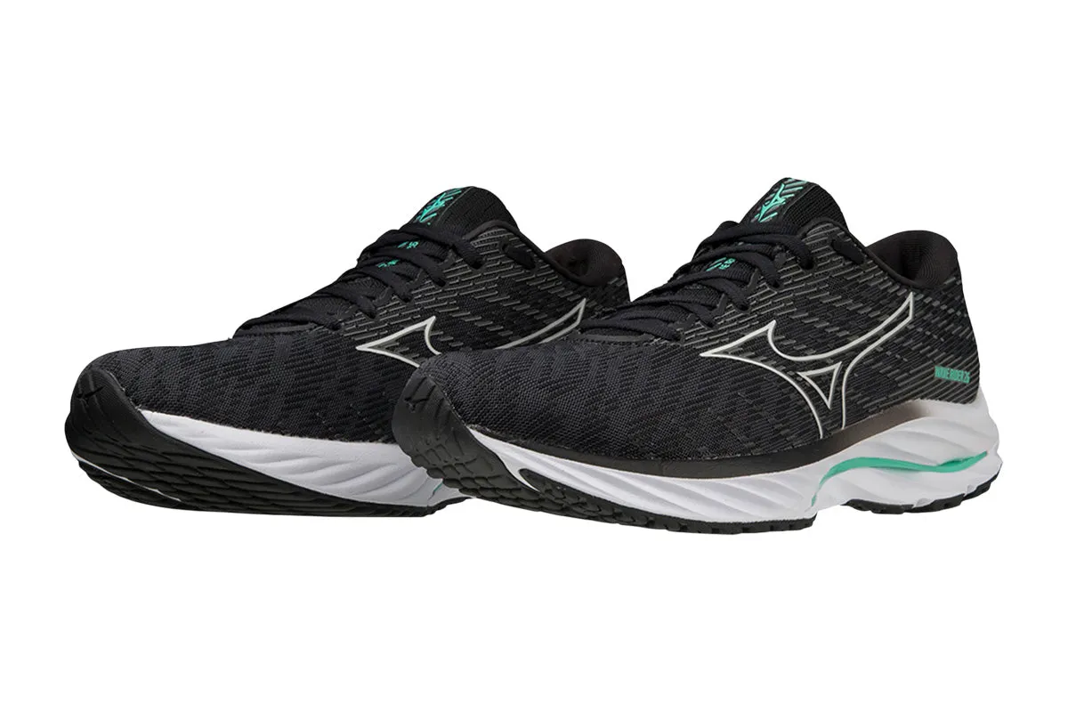 Mizuno Wave Rider 26 B Black/Nimbus Cloud/Biscay Green Womens