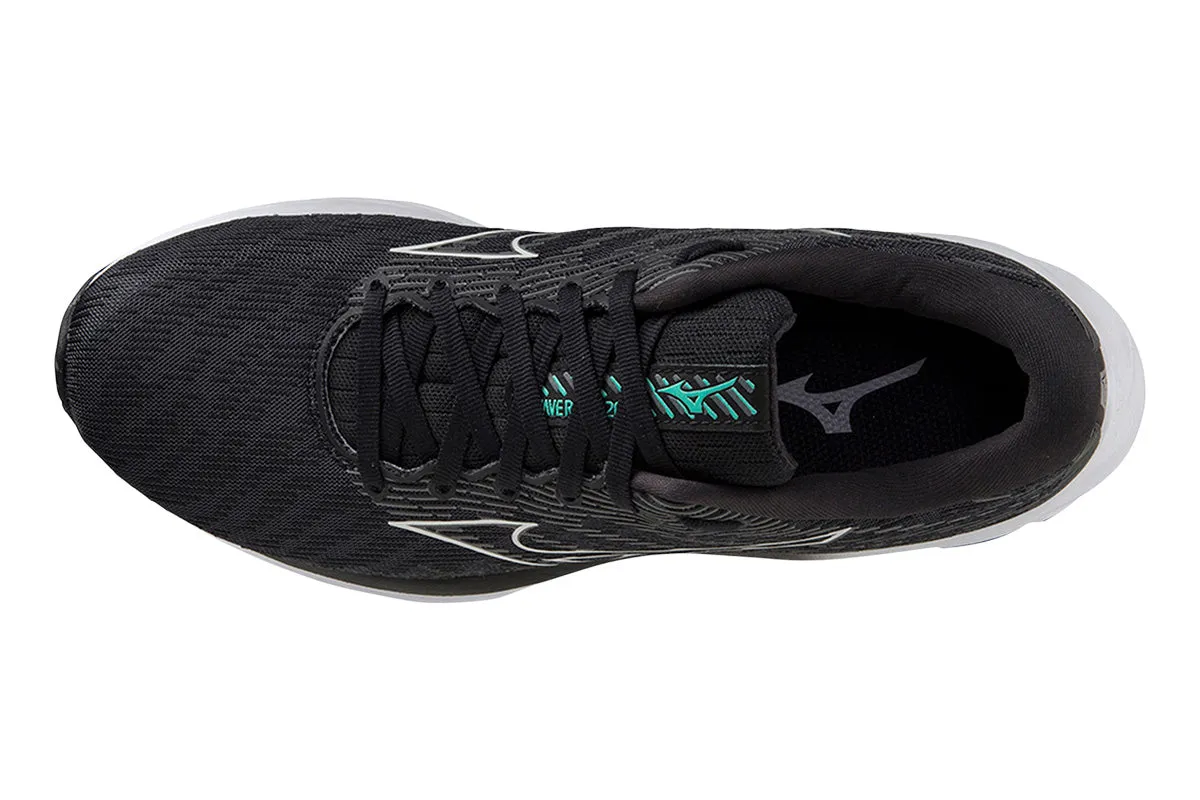 Mizuno Wave Rider 26 B Black/Nimbus Cloud/Biscay Green Womens