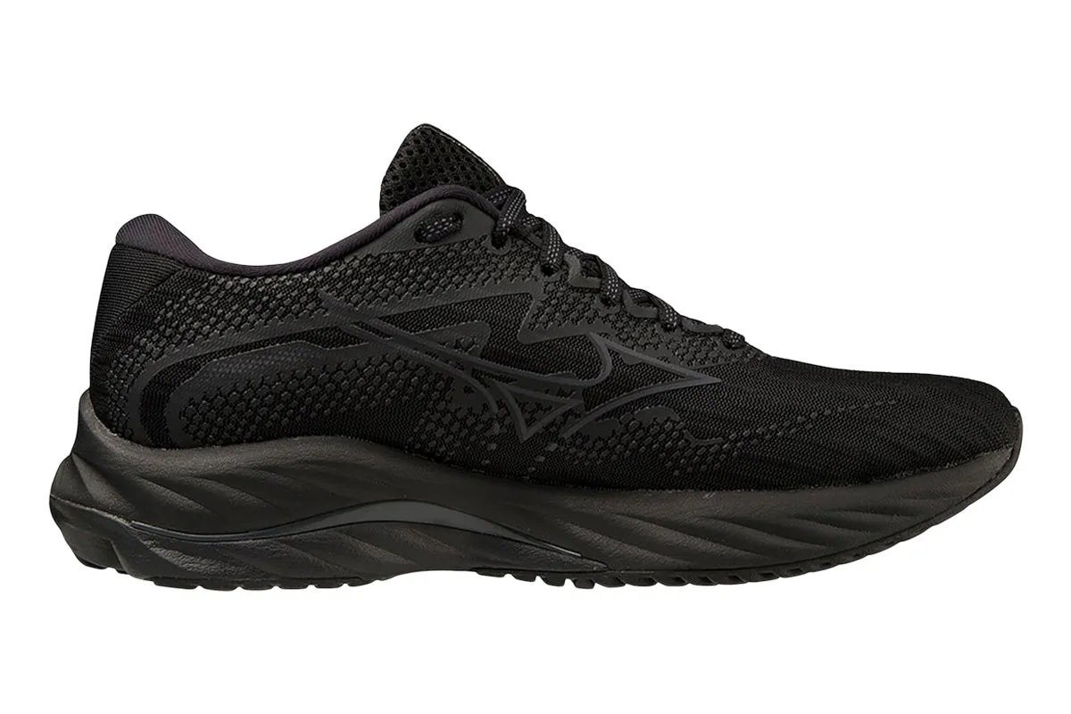 Mizuno Wave Rider 27 B Black/Ebony/Black Womens