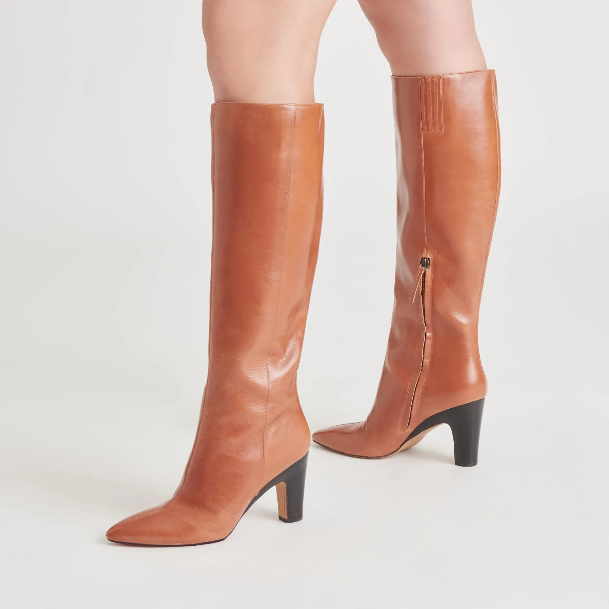 NELAS BOOTS COGNAC LEATHER