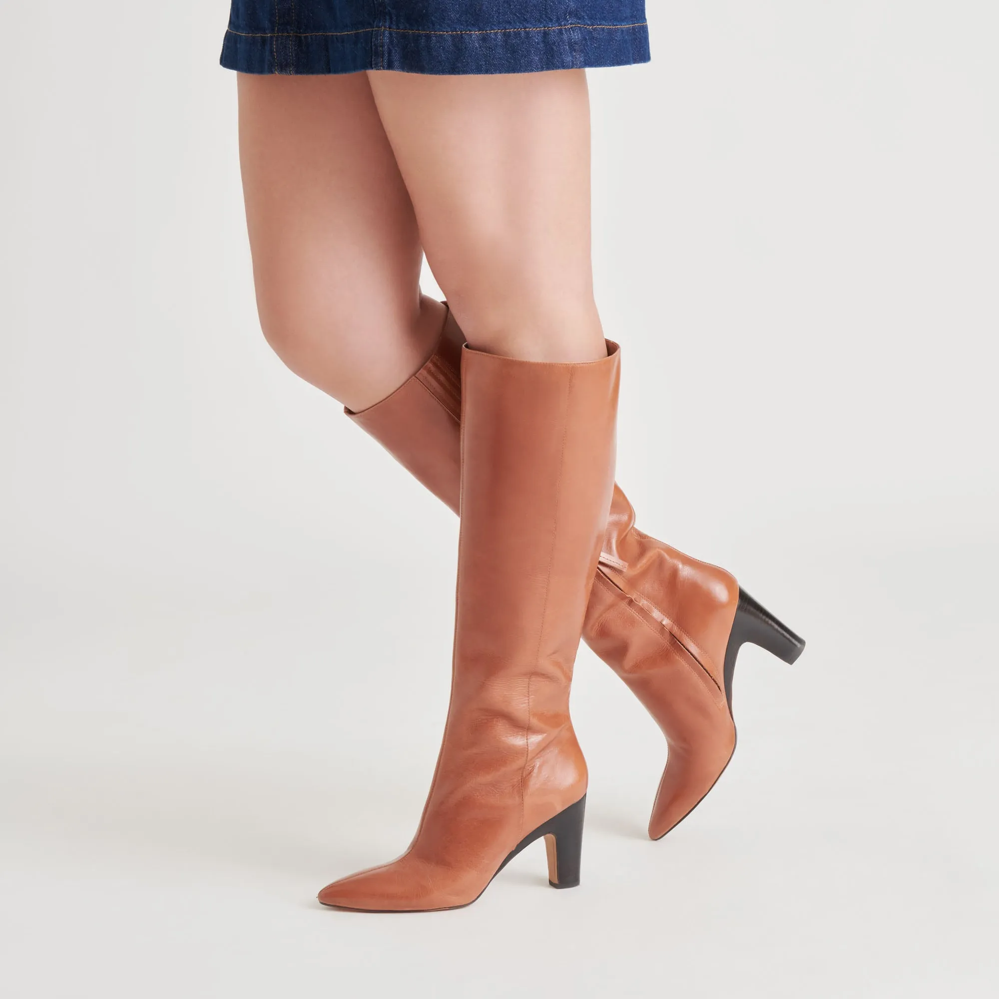 NELAS BOOTS COGNAC LEATHER