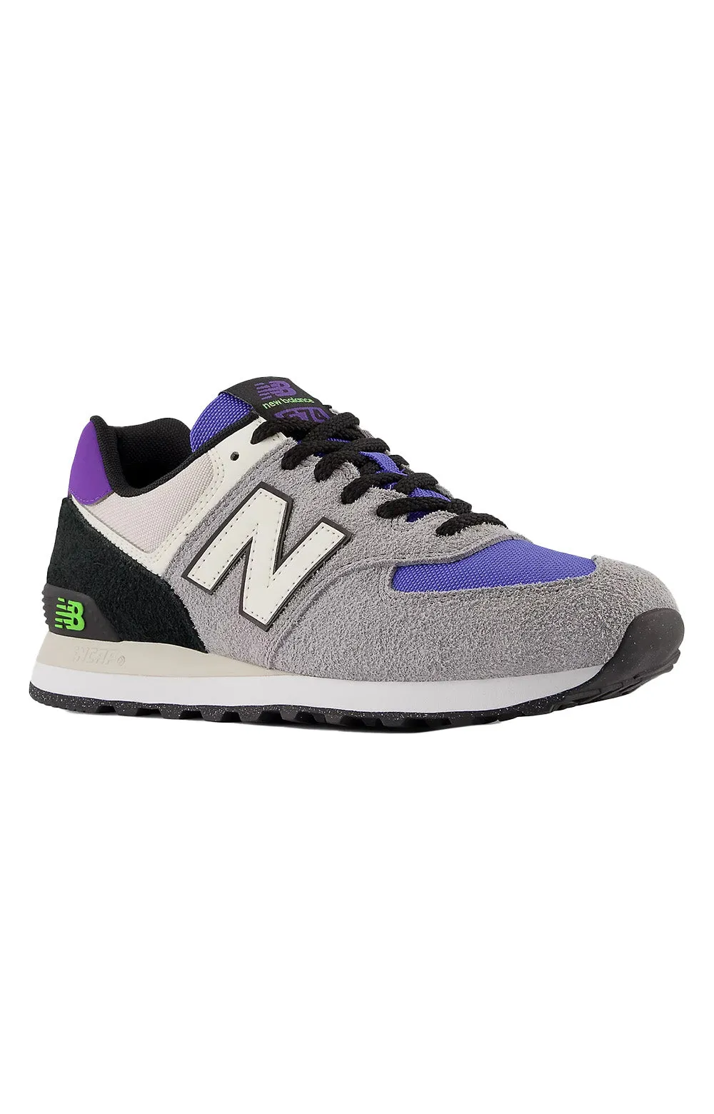 New Balance 574 Classic Shoes - Charcoal Grey