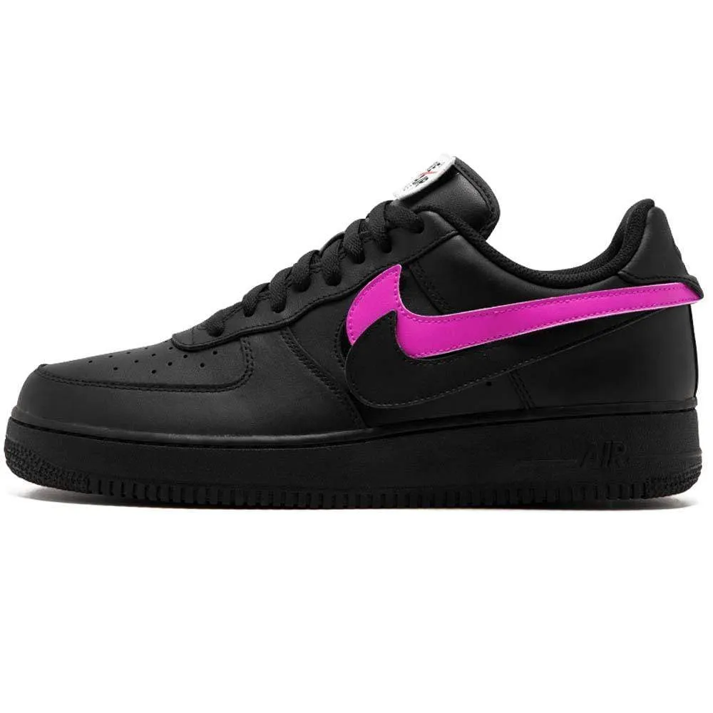 Nike Air Force 1 07 QS Velcro Black Swoosh Pack