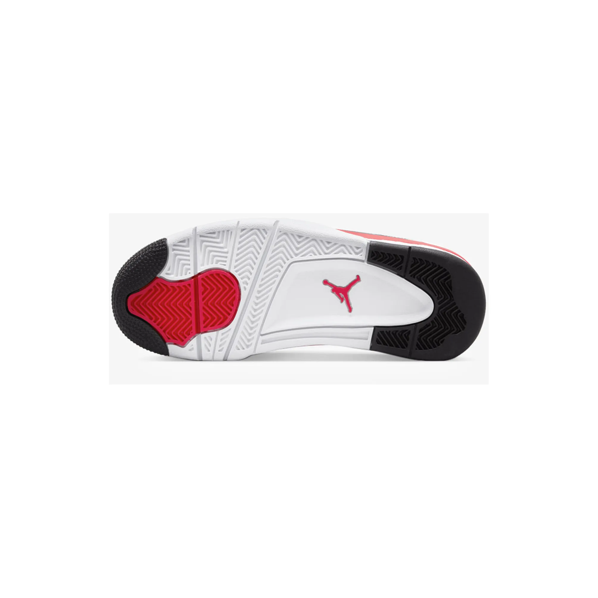 Nike Kid's Air Jordan Dub Zero Shoes - White / Fire Red / Black