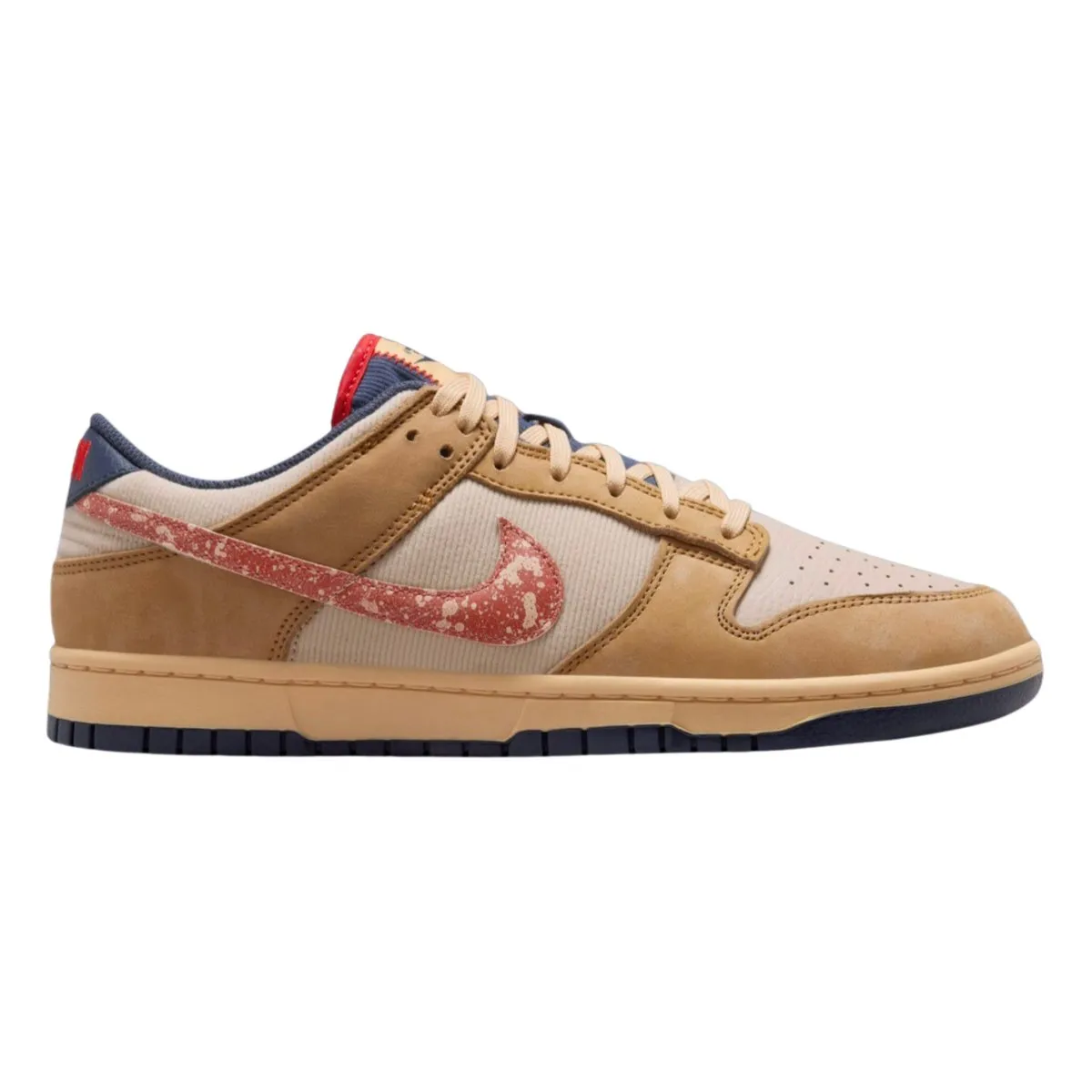 Nike Men's Dunk Low Wheat/Sanddrift/Celestial Gold/Burnt Sunrise