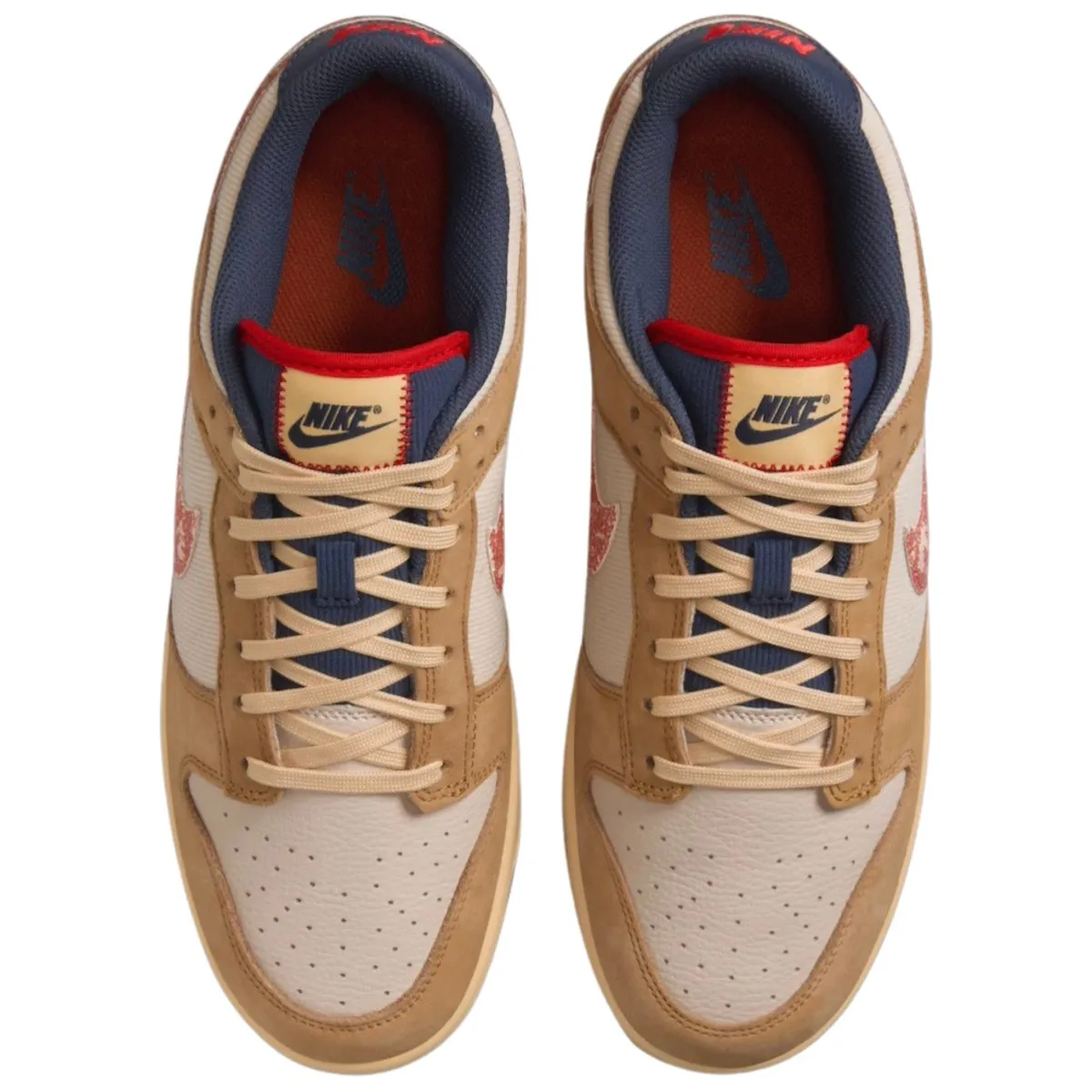 Nike Men's Dunk Low Wheat/Sanddrift/Celestial Gold/Burnt Sunrise