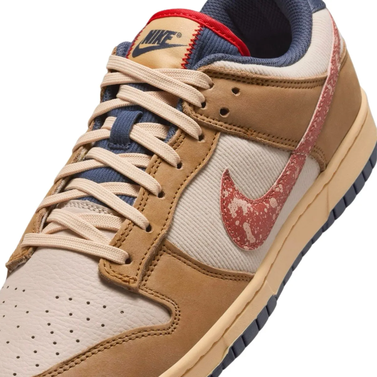 Nike Men's Dunk Low Wheat/Sanddrift/Celestial Gold/Burnt Sunrise