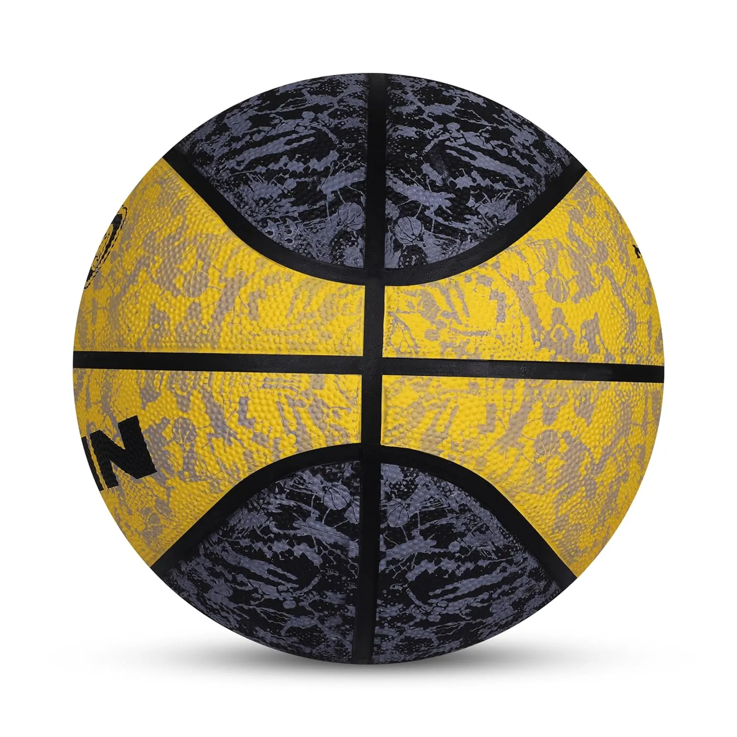 Nivia Graffiti Basketball/Material Rubber/Rubberized Moulded/Panel 8/Suitable for: Indoors Matches