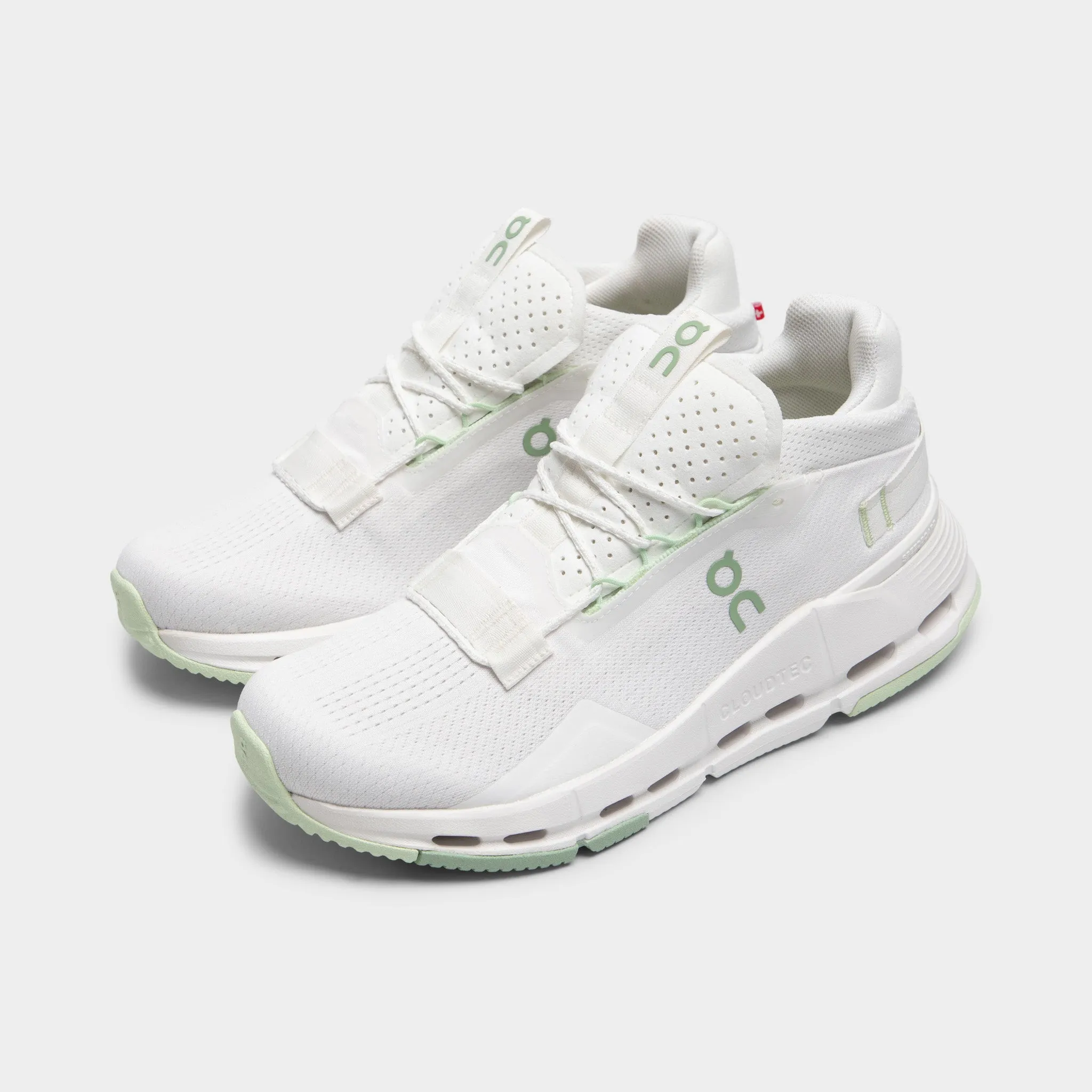 On Women's Cloudnova 2 White / Sage