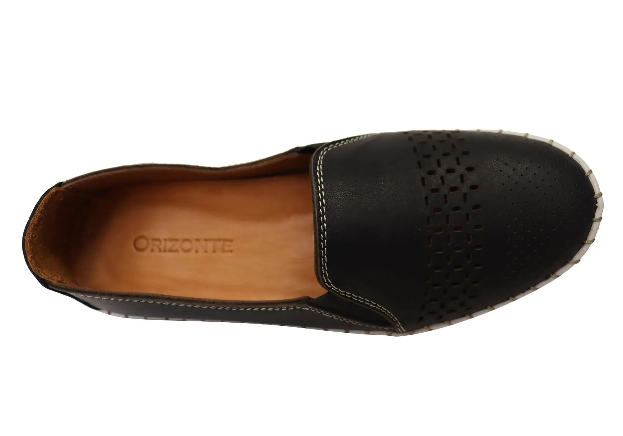 Orizonte Harlow Womens European Comfortable Leather Shoes