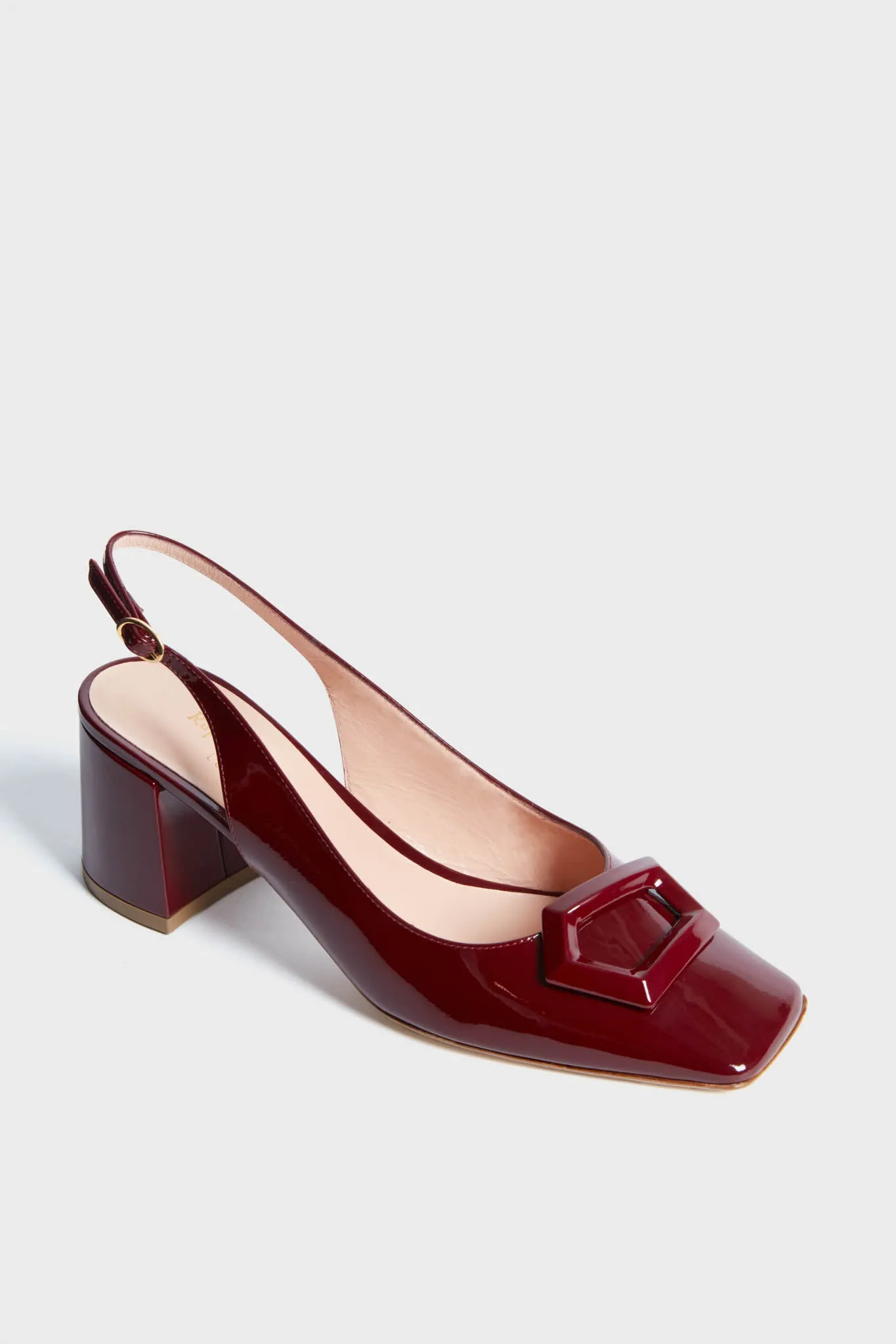 Patent Bordeaux Myola Heels