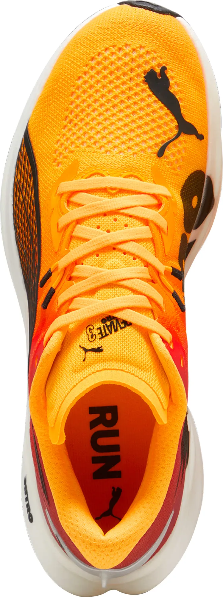 Puma Deviate Nitro 3 Mens Running Shoes - Orange