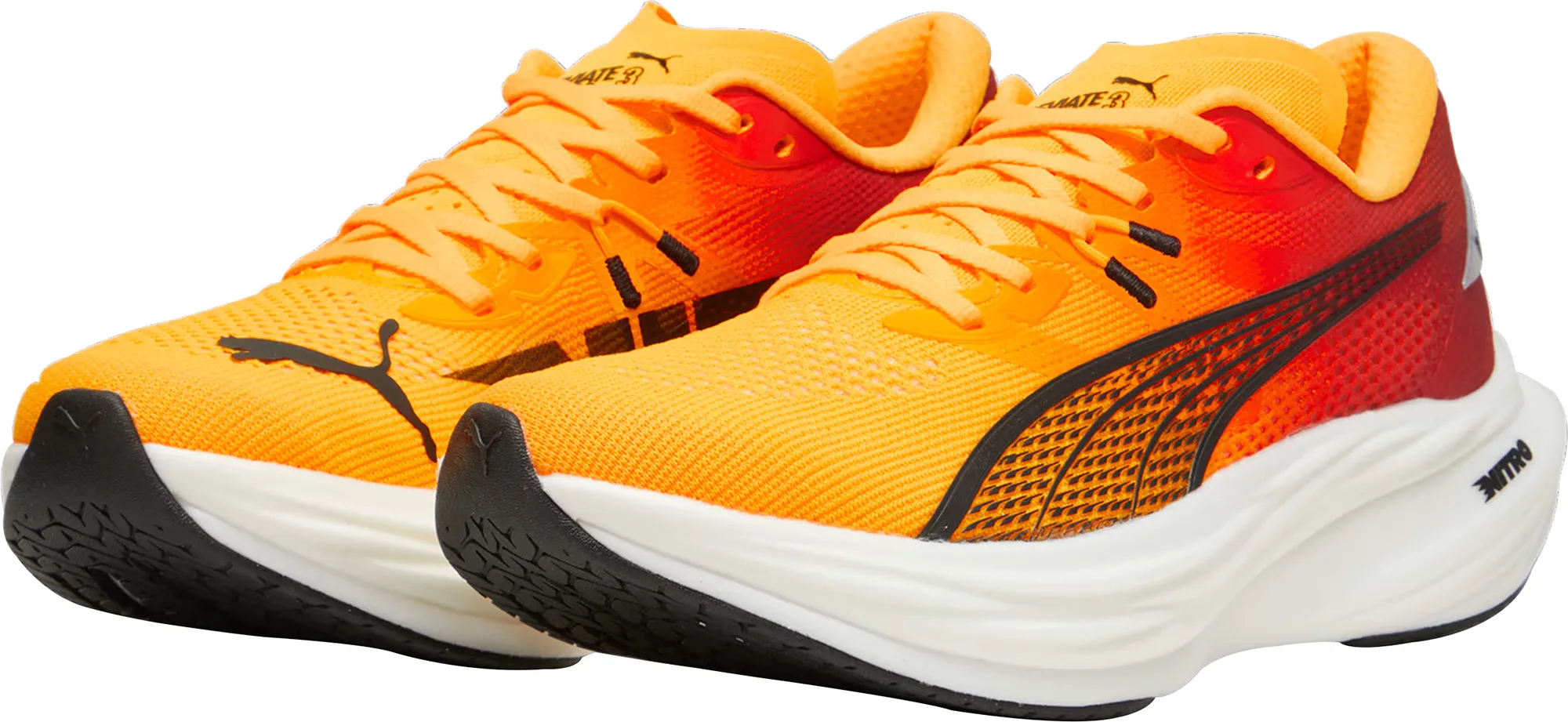 Puma Deviate Nitro 3 Mens Running Shoes - Orange